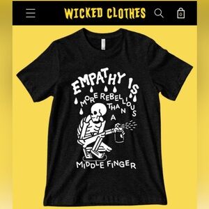 Wicked brand t-shirt Lot sz L (unisex)